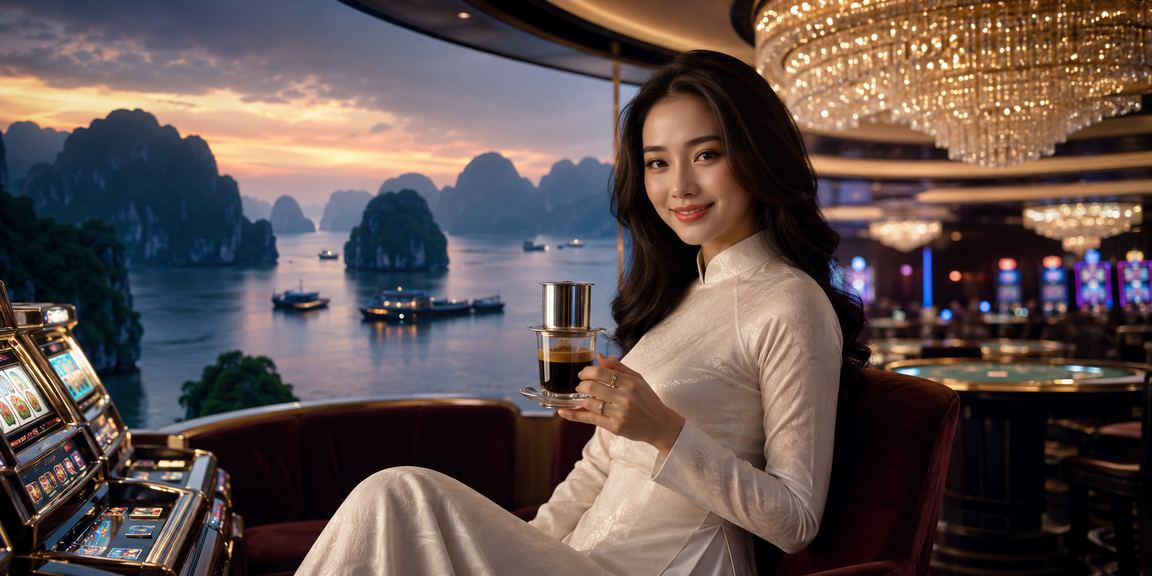 Slot game chủ đề Vịnh Hạ Long và trang phục áo dài Việt Nam